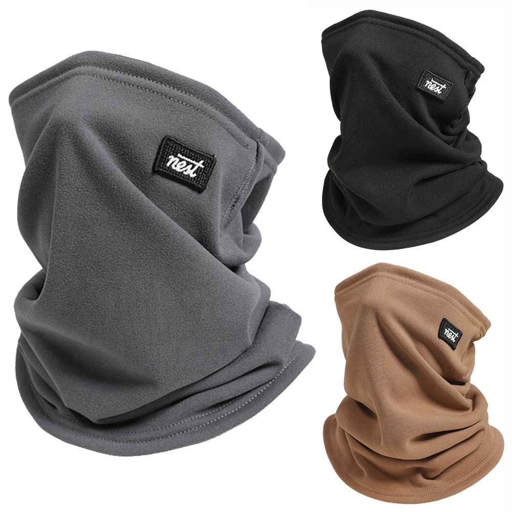Outdoor Camping In Winter - Winter Camping Fleece Neck Gaiter Ski