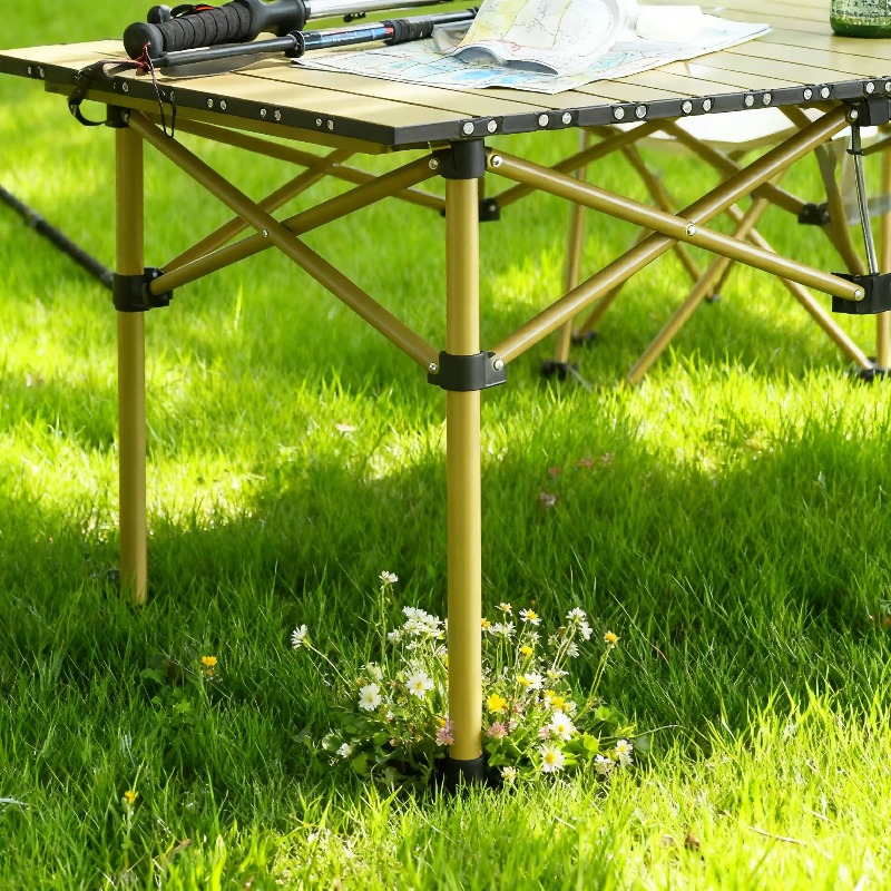 Outdoor Camping High Chair - 2026 High Quality Large Foldable Aluminum