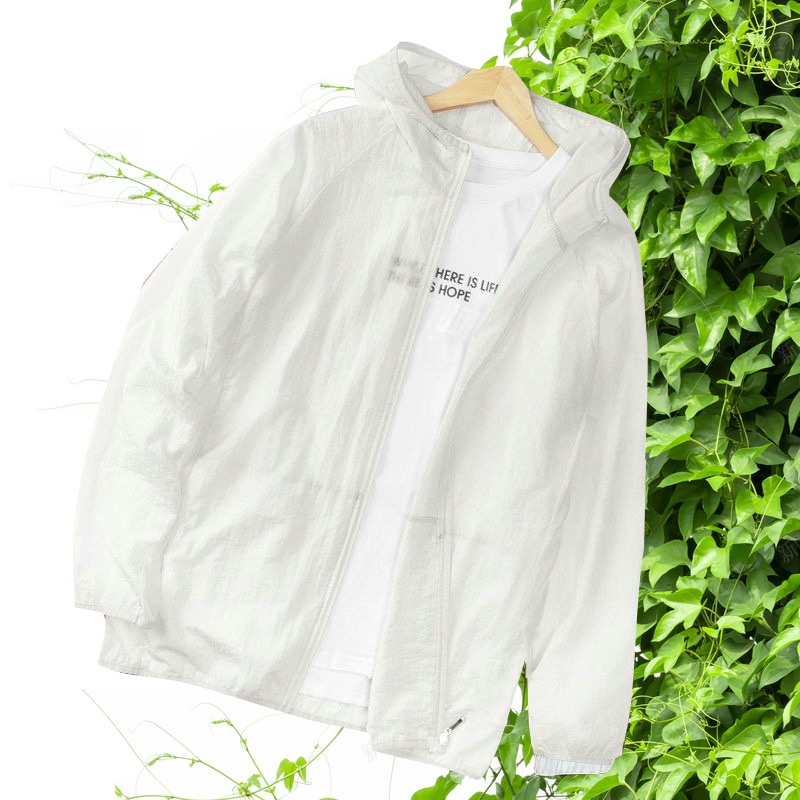 Camping Outdoor Clothing - Quick Dry Breathable Sunscreen Lightweight Coat