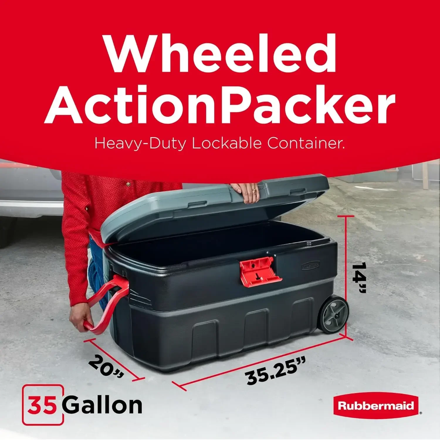 ActionPacker 35 Gallon, Made i - Outdoor Camping Usa 评论和价格