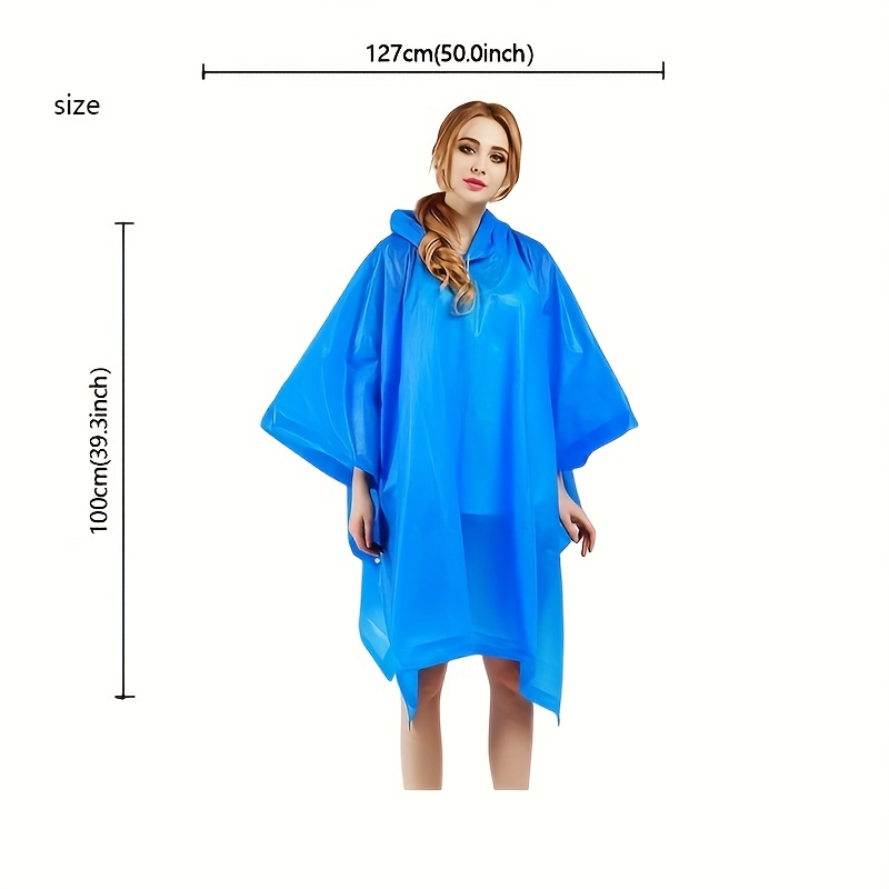 Rain Ponchos For Adults Pouch  - Camping Outdoor Clothing 评论和价格
