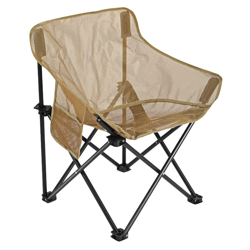 Breathable Mesh High Back Fold - Outdoor Camping High Chair 评论和价格