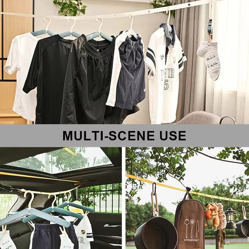 Outdoor Travel Clothesline 3.6 - Camping Outdoor Clothing 评论和价格