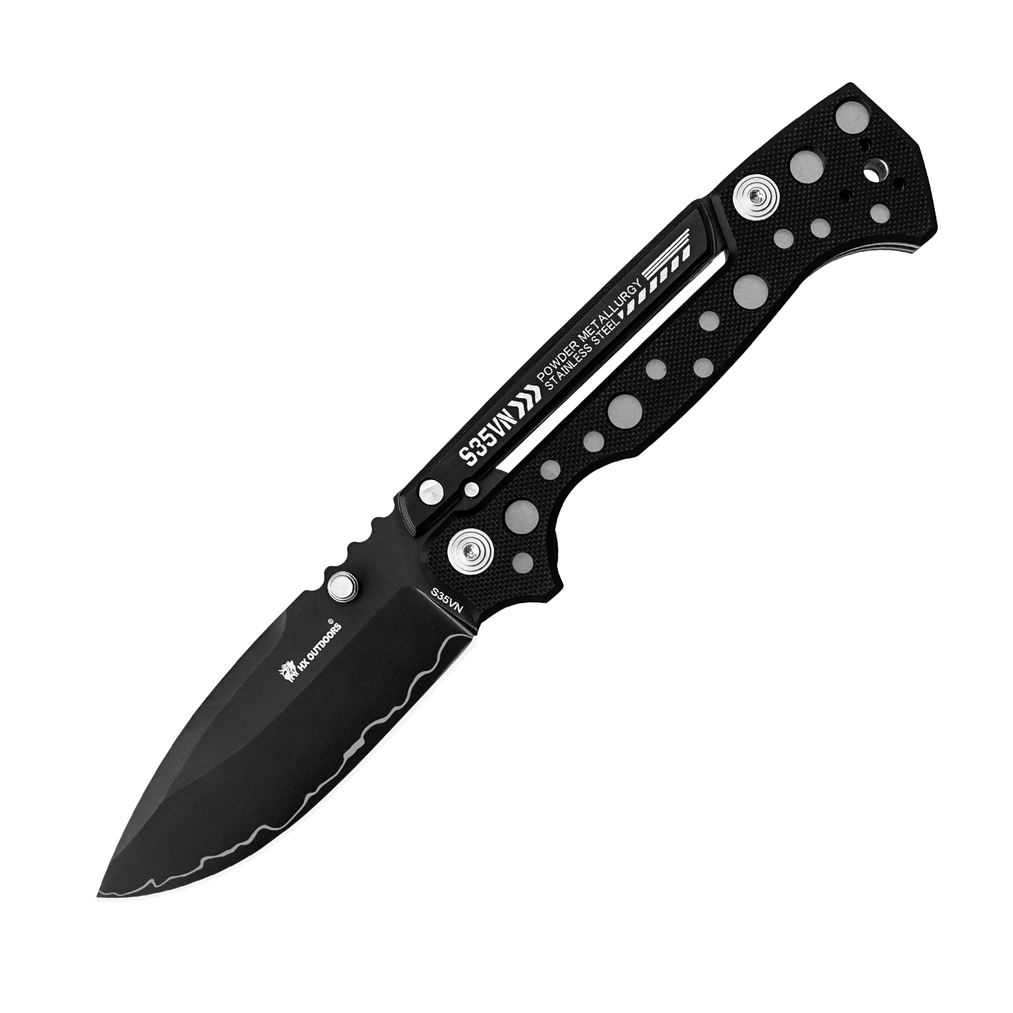 Hx Outdoors S35VN Folding Knif - Zd Outdoor Camping 评论和价格