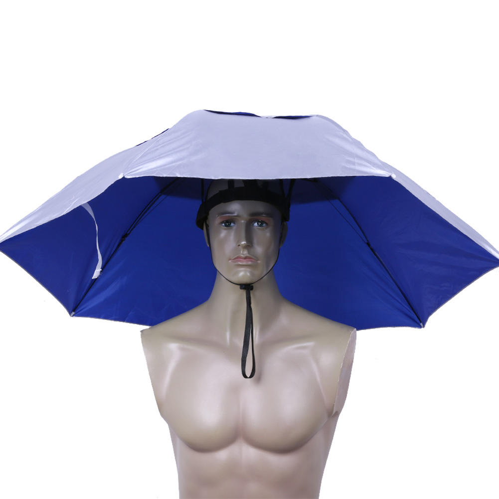 Foldable Head Umbrella Hat Rai - Outdoor Camping Umbrella 评论和价格
