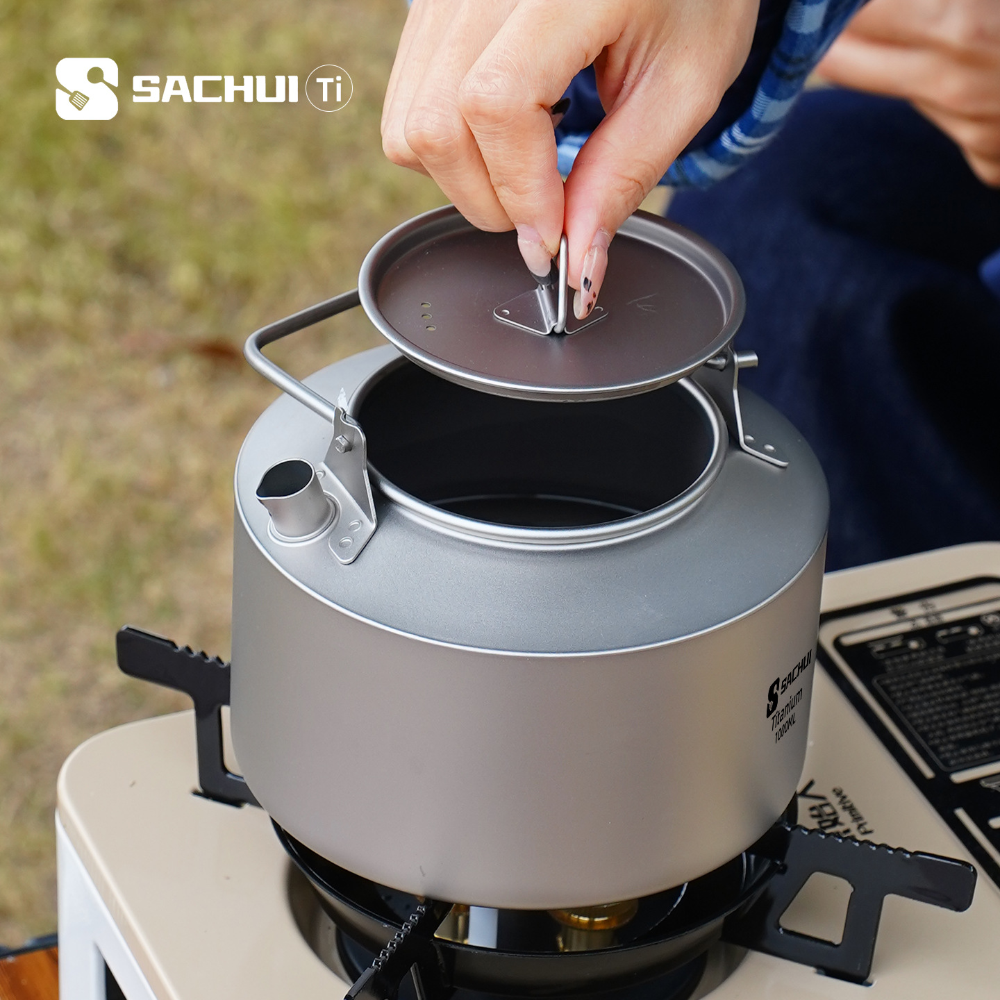 1000ML Pure Titanium Kettle Ou - Outdoor Camping World 评论和价格