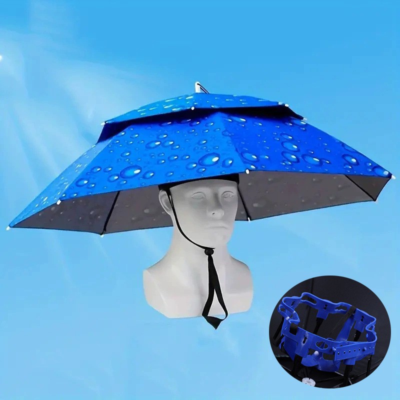 Double Layer Adjustable Fishin - Outdoor Camping Umbrella 评论和价格
