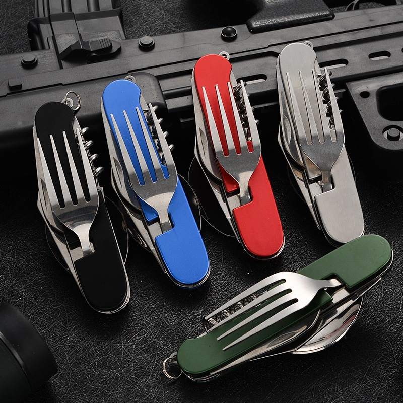 4 in 1 Folding Tableware Detac - Outdoor Camping World 评论和价格