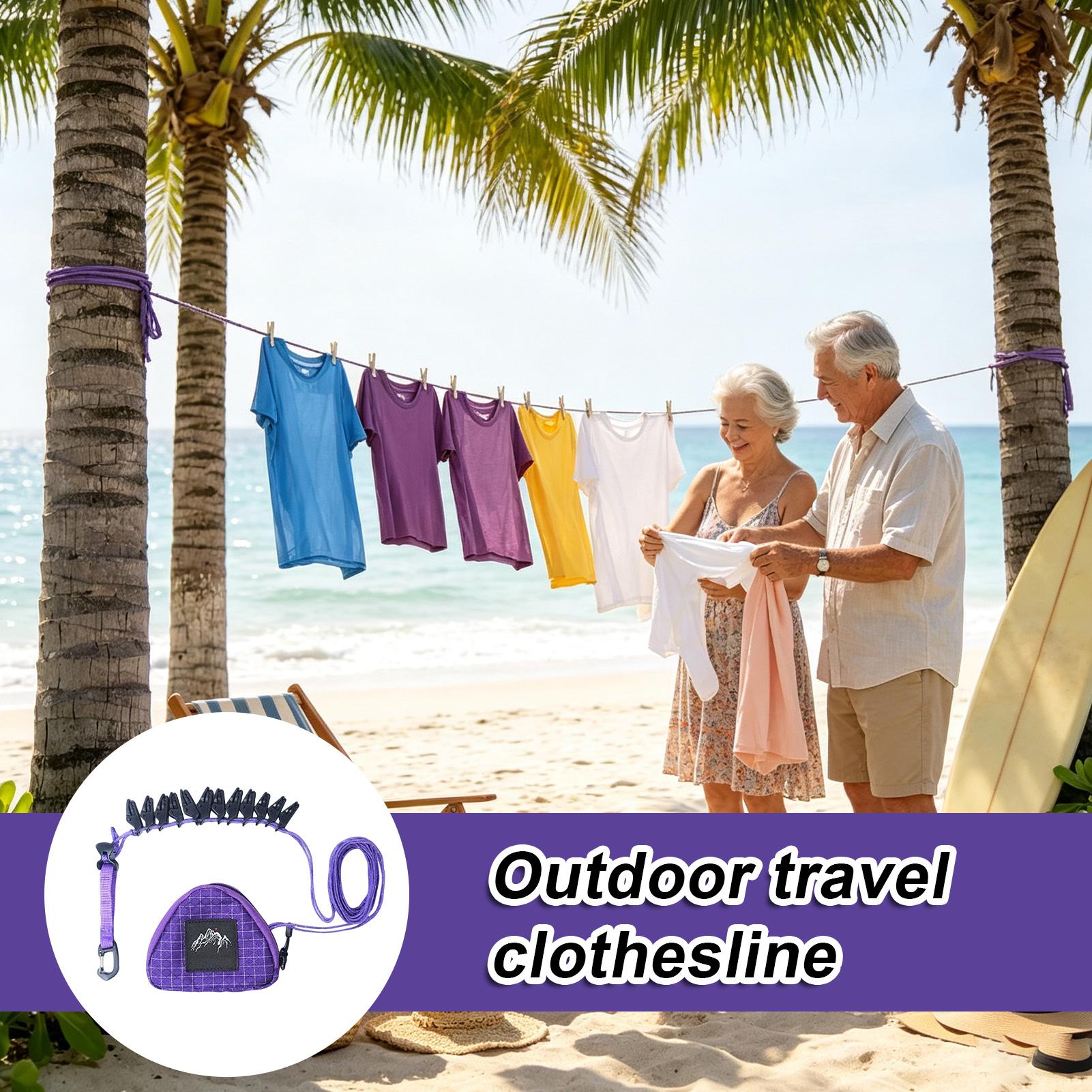 Clothes Line Outdoors Heavy-Du - Camping Outdoor Clothing 评论和价格
