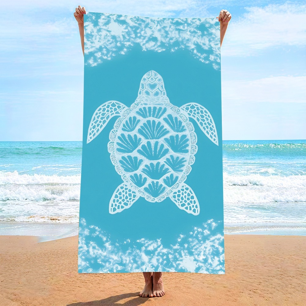 27.5x55inch Blue Ocean Jellyfi - Outdoor Camping Blanket 评论和价格