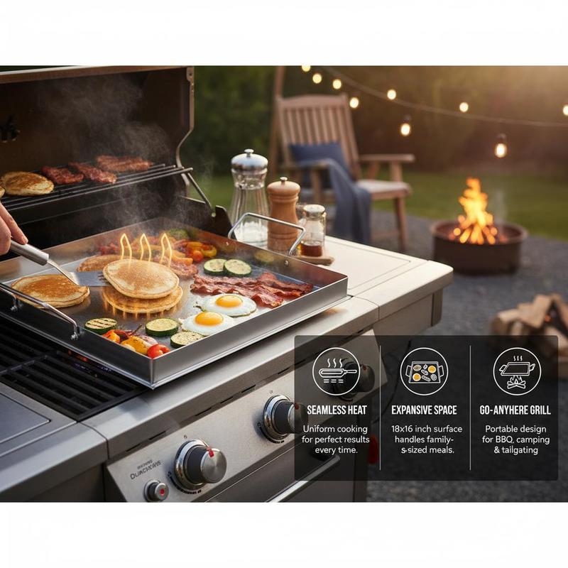 Universal Flat Top Griddle 18x - Outdoor Camping World 评论和价格