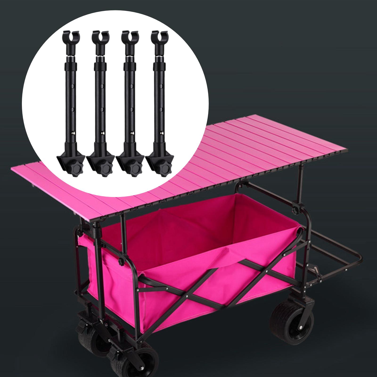 4 Pieces Wagon Cart Roof Rod E - Outdoor Camping Vehicle Wagon 评论和价格