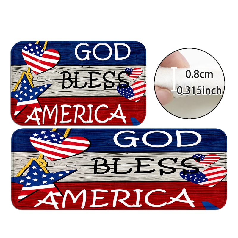 Patriotic God Bless America Fl - Outdoor Camping Usa 评论和价格