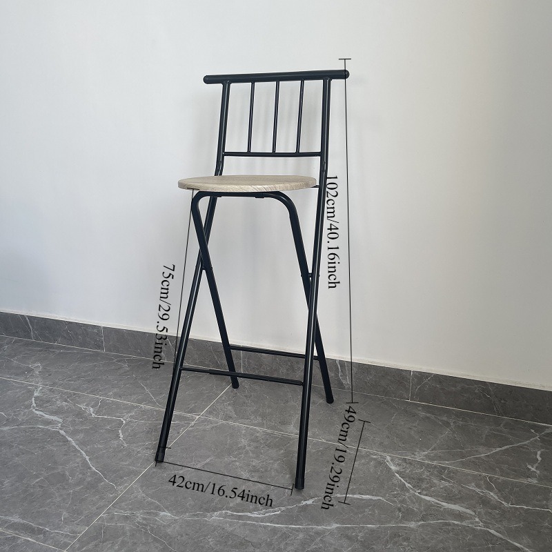 Outdoor Folding Backrest High  - Outdoor Camping High Chair 评论和价格