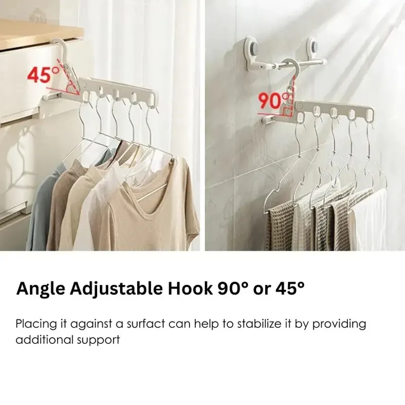 5-Hole Portable Clothes Hanger - Camping Outdoor Clothing 评论和价格