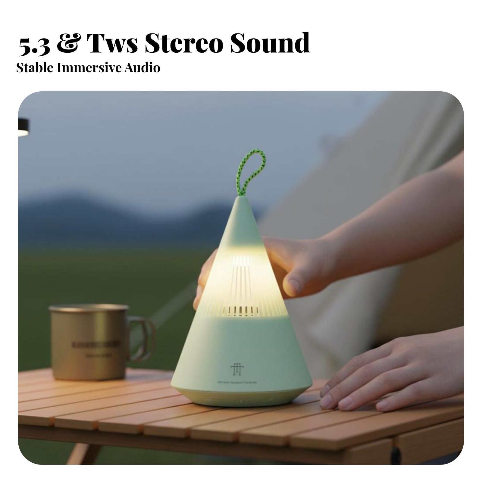 Bluetooth Lantern Sapexer Moun - Zd Outdoor Camping 评论和价格