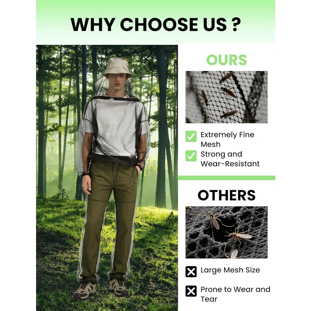 Outdoor Mosquito Protection Su - Camping Outdoor Clothing 评论和价格