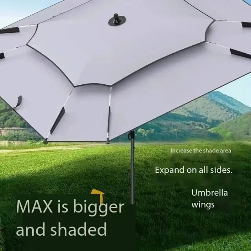 Portable Square Fishing Umbrel - Outdoor Camping Umbrella 评论和价格