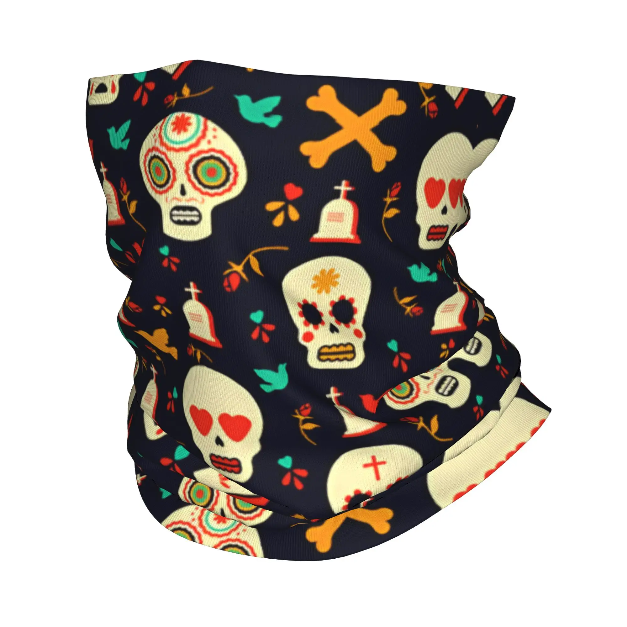 New Mexican Flower Sugar Skull - Outdoor Camping In Winter 评论和价格