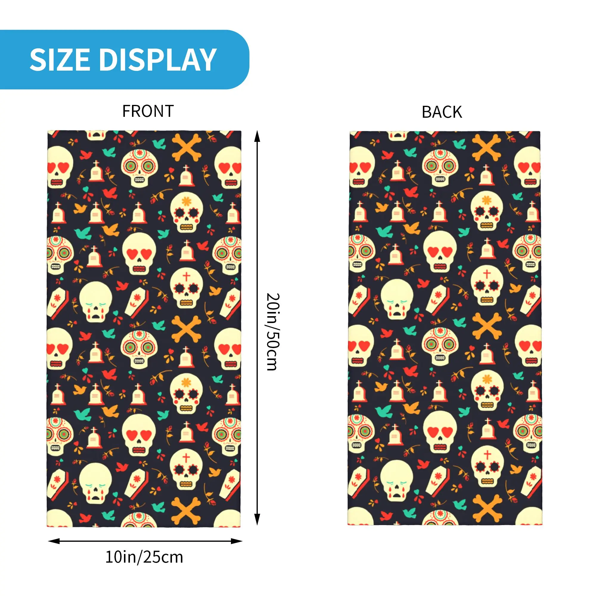 New Mexican Flower Sugar Skull - Outdoor Camping In Winter 评论和价格