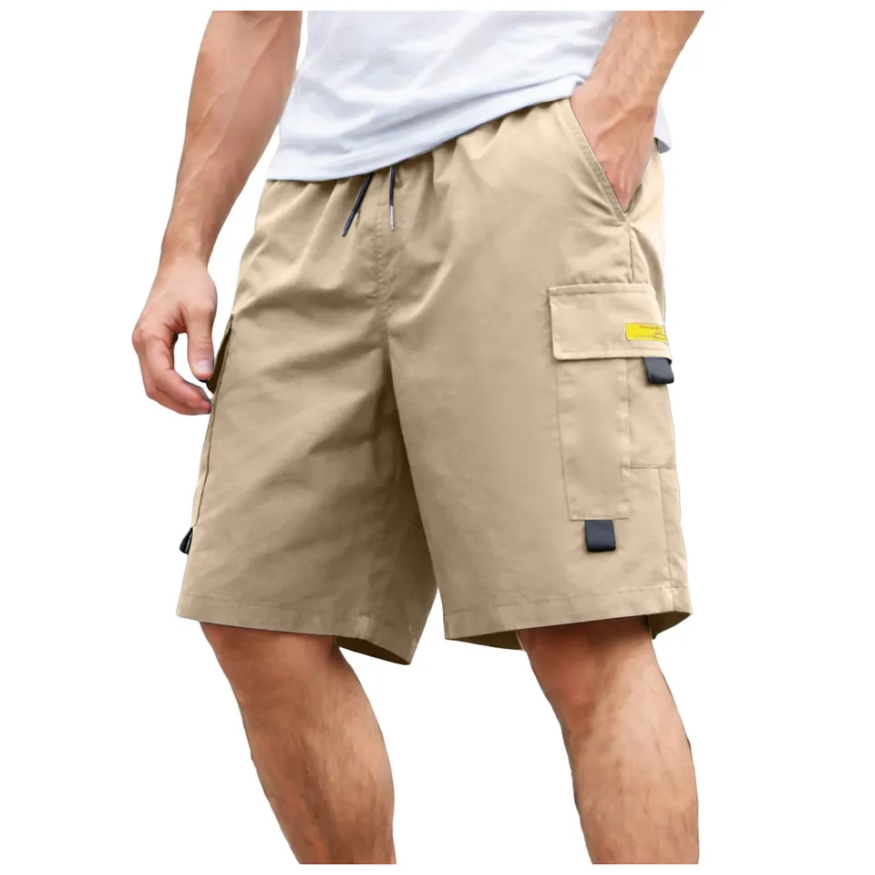 Men's Summer Cargo Shorts Tren - Camping Outdoor Clothing 评论和价格