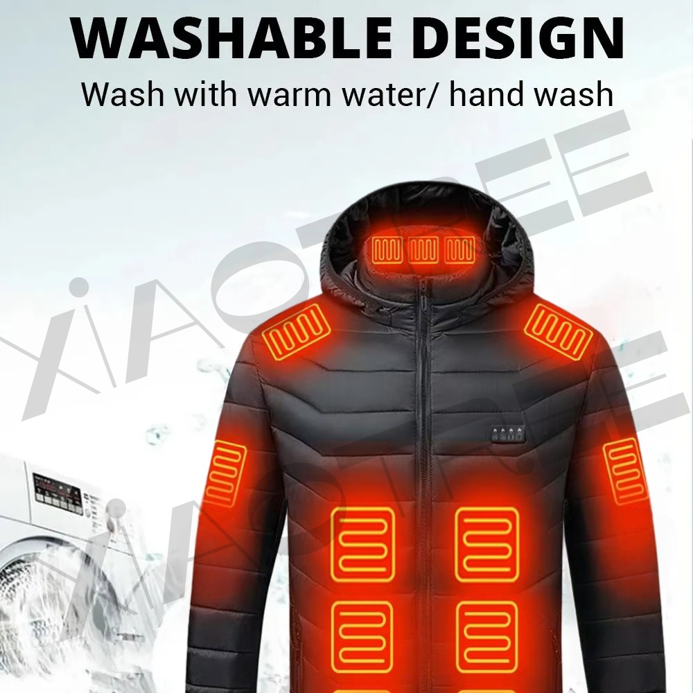 28 Areas Men Women's Heating J - Camping Outdoor Clothing 评论和价格