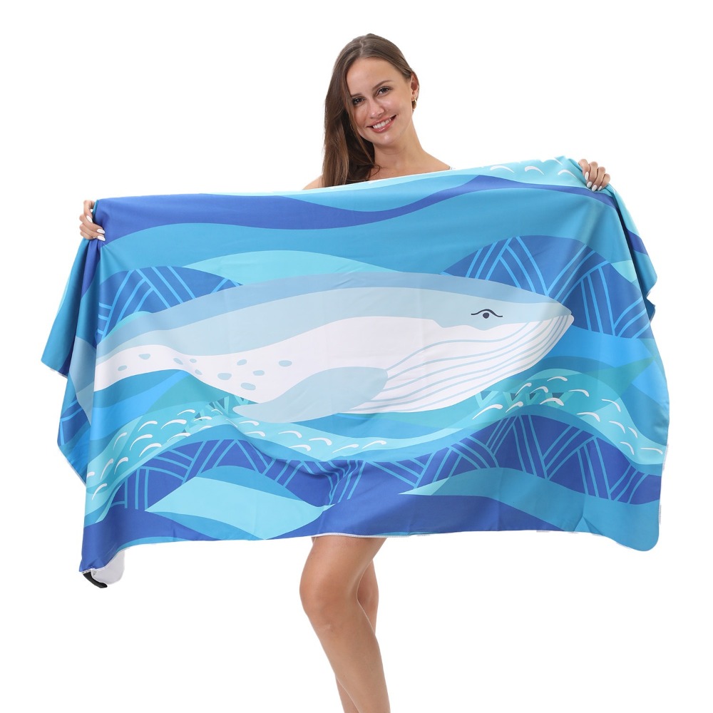 Microfiber Quick-dry Bath Towe - Outdoor Camping Blanket 评论和价格
