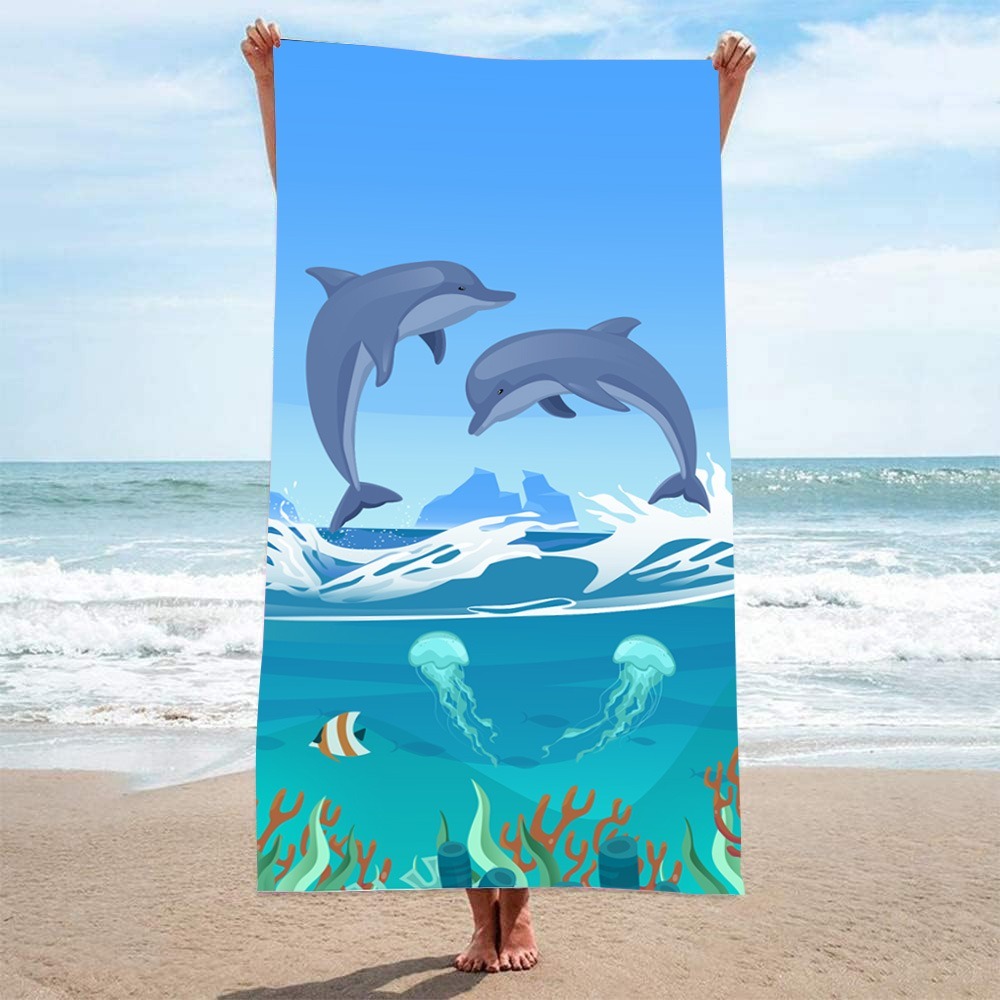 Microfiber Quick-dry Bath Towe - Outdoor Camping Blanket 评论和价格