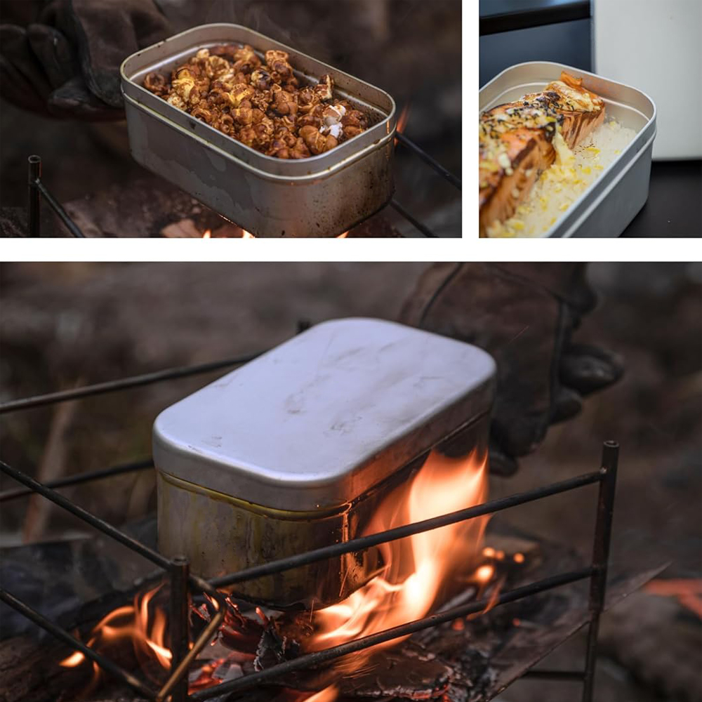 Foldable Bento Box Handle, Lun - Outdoor Camping World 评论和价格