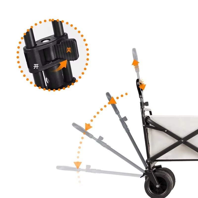 Lightweight 150L Portable Stee - Outdoor Camping Vehicle Wagon 评论和价格