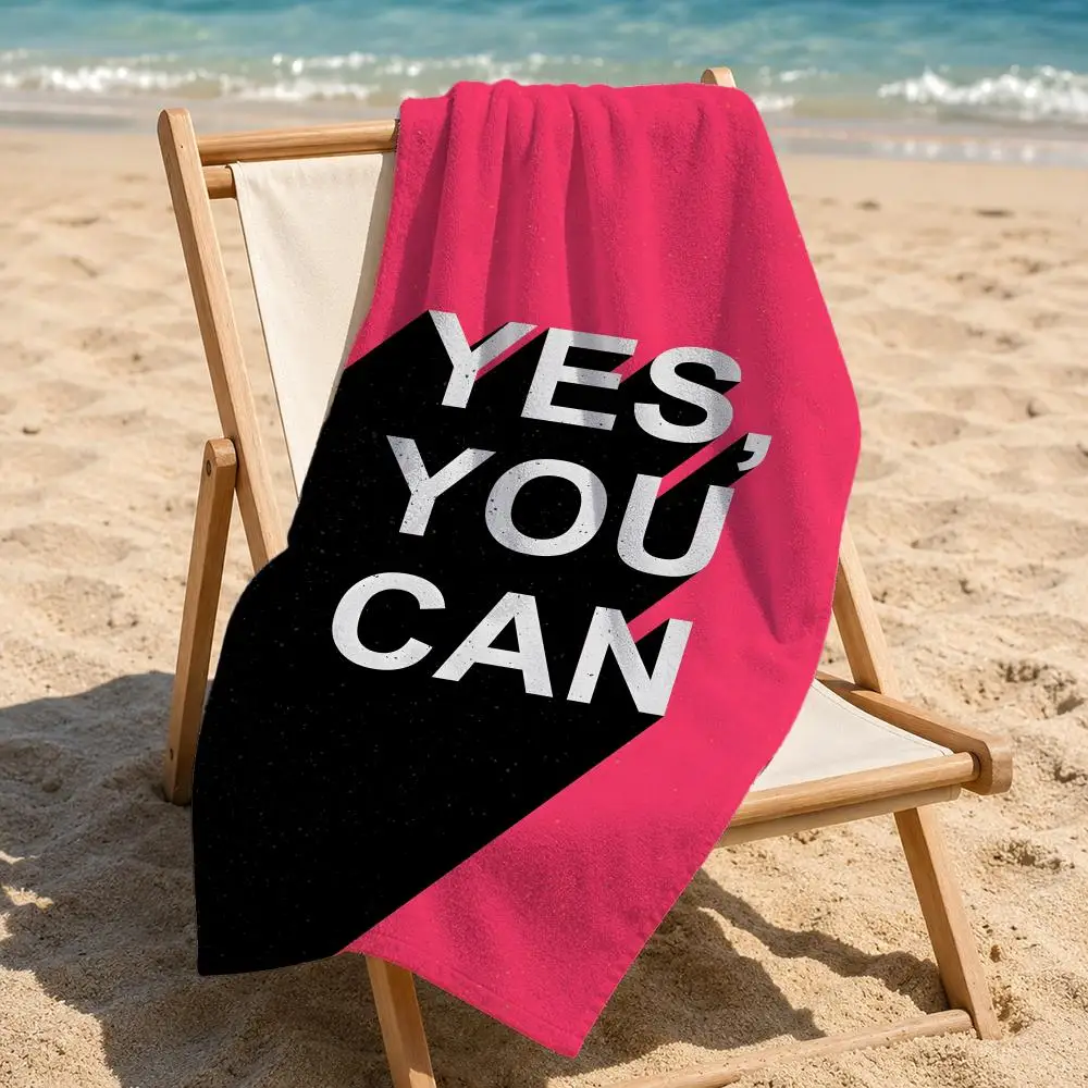 Quote Y-Yes You Can Towel Towe - Outdoor Camping Quotes 评论和价格