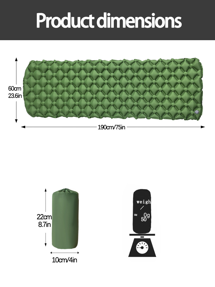 Camping Inflatable Mattress in - Outdoor Camping Blanket 评论和价格