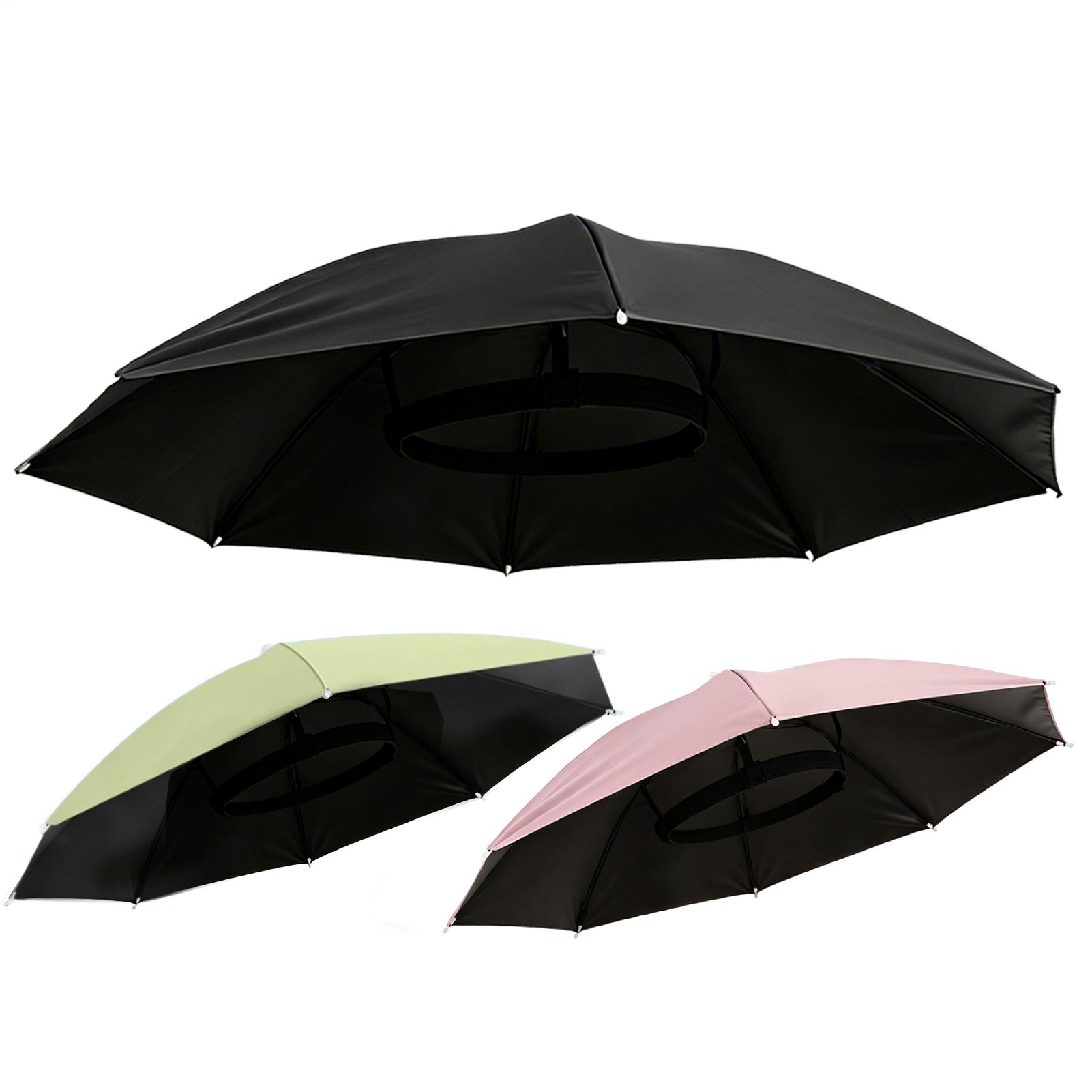 Folding Umbrella Hat Waterproo - Outdoor Camping Umbrella 评论和价格
