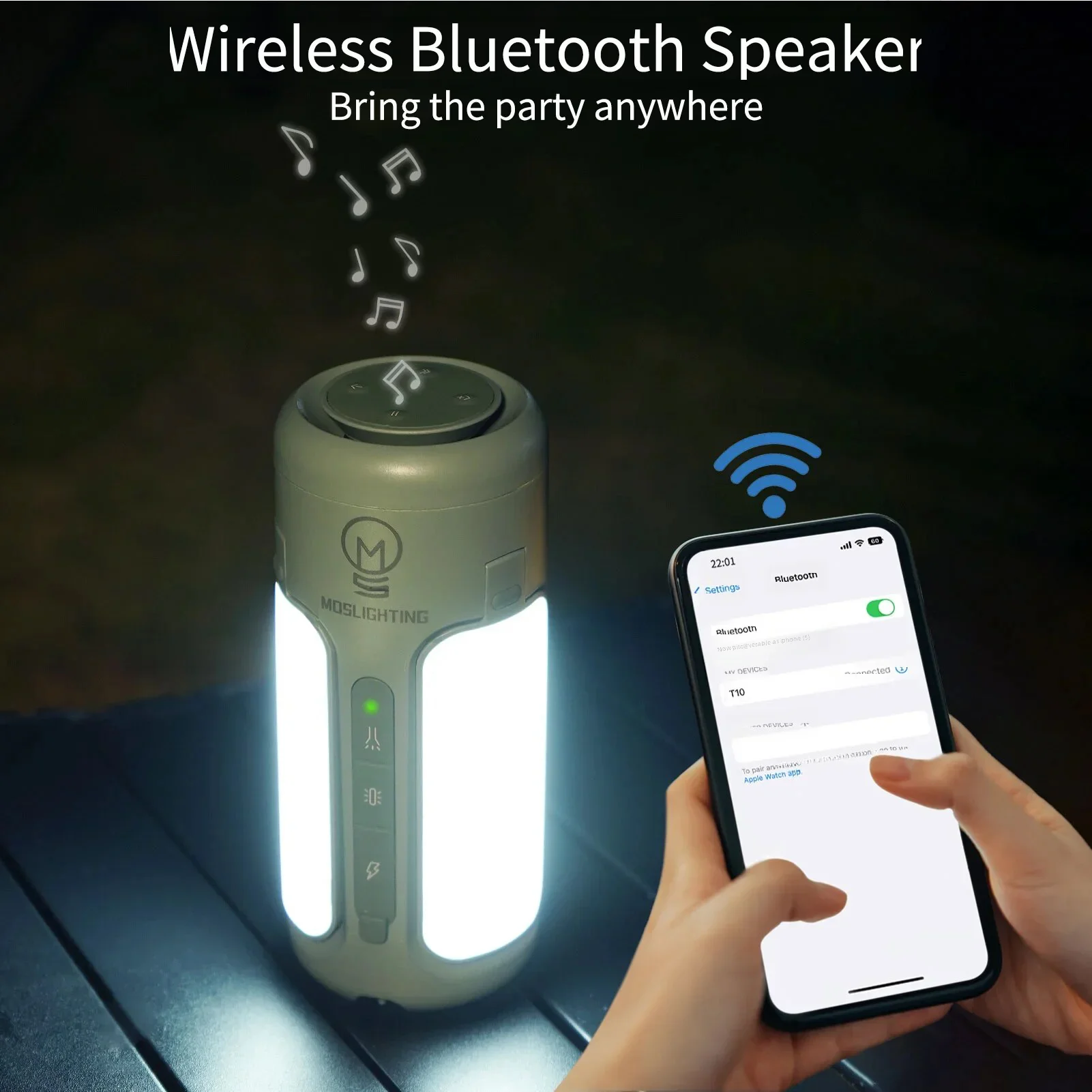 MOSLIGHTING Portable Bluetooth - Zd Outdoor Camping 评论和价格